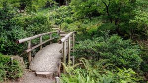 Brücke aus Japanischer Garten Bedeutung